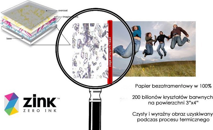 Letër fotografike HP Sprocket Zink, 3.5 x 4.25", ngjitëse, 50 fletë