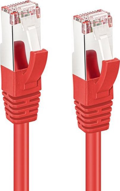 Мрежен кабел Микроконект SSTP6015R, Cat6 S/FTP, 1.5 m, црвен