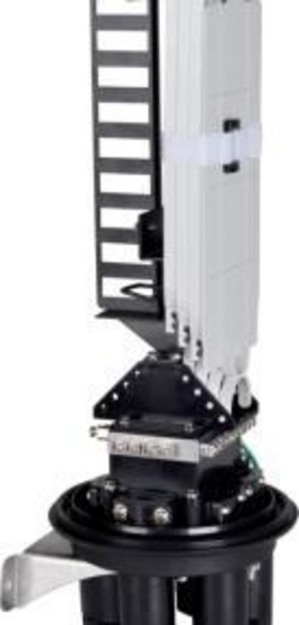 Lidhje vertikale me fibër optike Alantex, e zezë