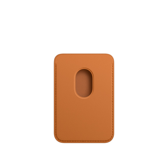 Apple iPhone Leather Wallet me MagSafe, Golden Brown