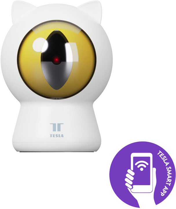 Rreze lazer për mace Tesla Smart