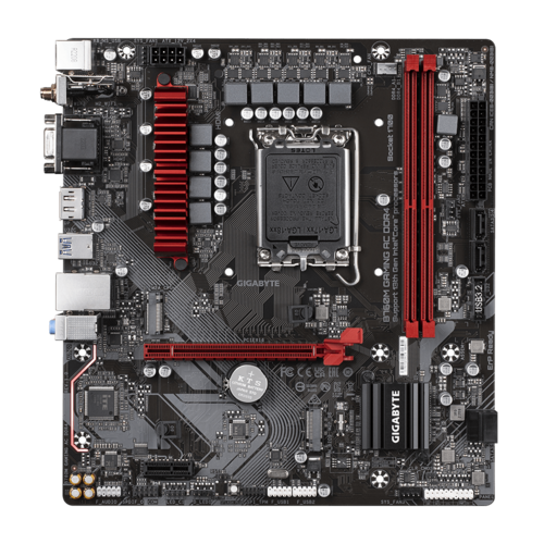Pllakë amë Gigabyte B760M Gaming AC, DDR4, WiFi AC, e zezë