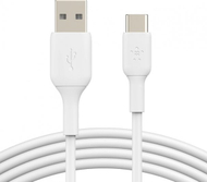 Kabllo USB Belkin BoostCharge, USB A në USB C, 1m, e bardhë