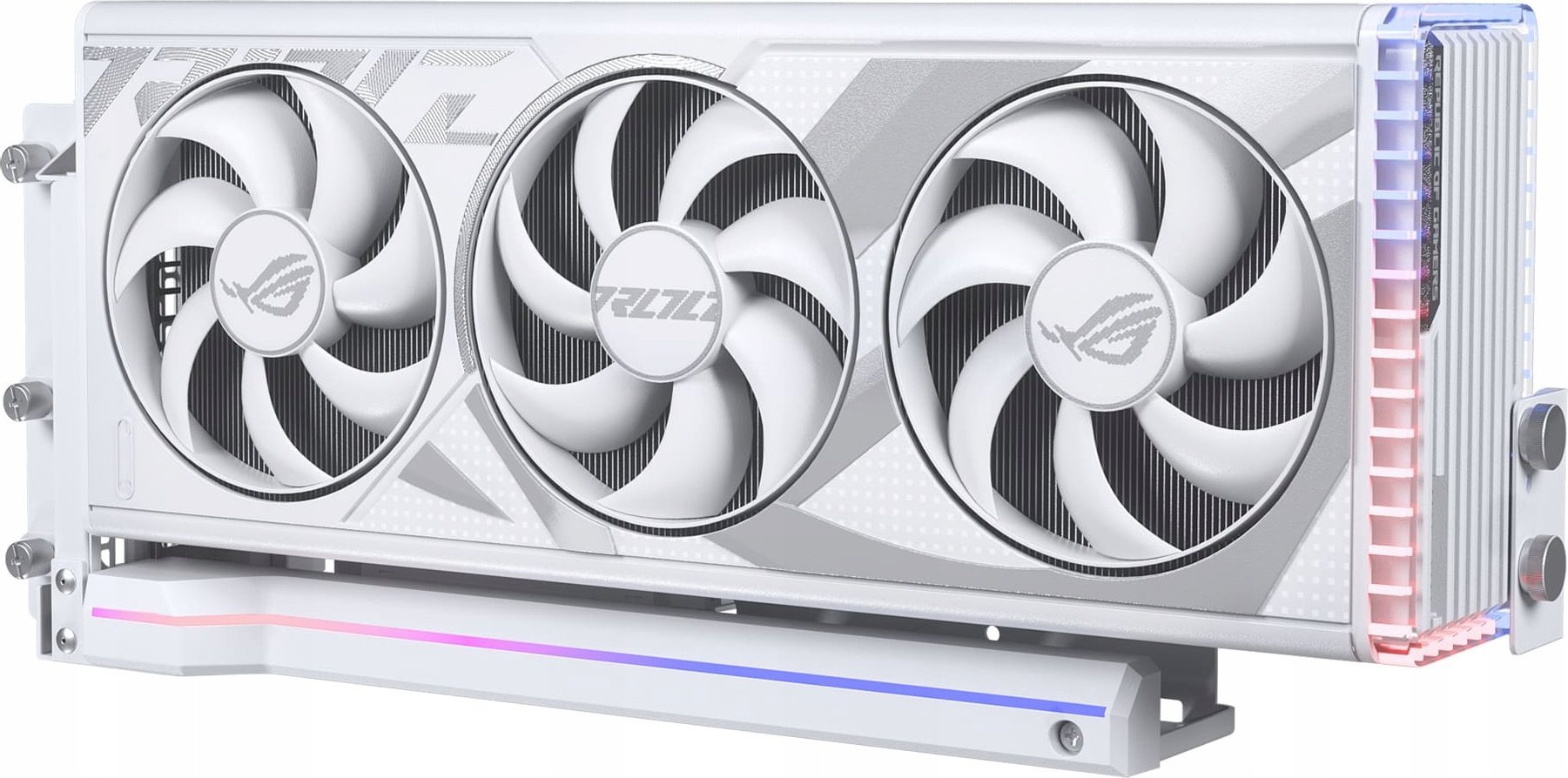 Mbajtëse vertikale GPU Phanteks, PCIe 4.0 x16, kabllo riser 220mm DRGB, e bardhë