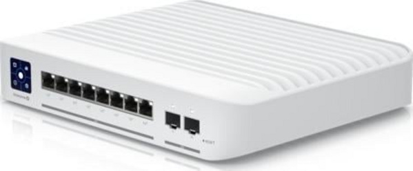 Switch Ubiquiti UniFiSwitch Enterprise 8 POE, i bardhë