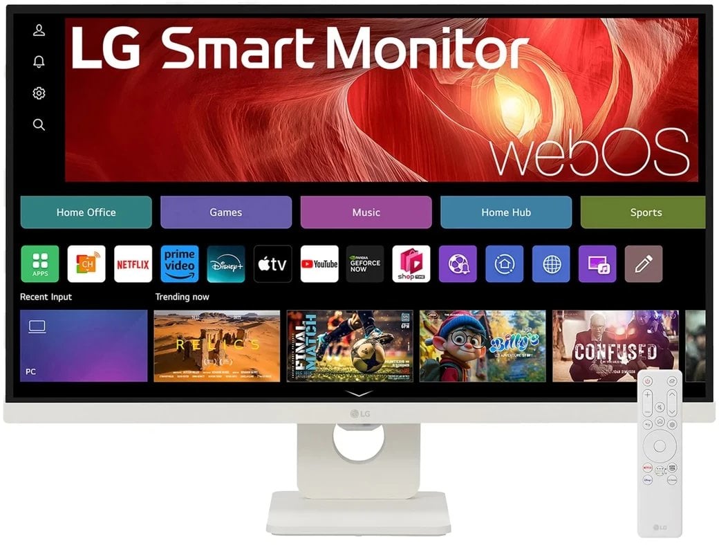 Monitor LG 27U731SA-W, 27", 4K UHD IPS, i bardhë