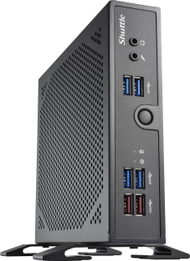 Barebone компјутер Shuttle XPC Slim DS50U, Intel 7305, DDR5, црн