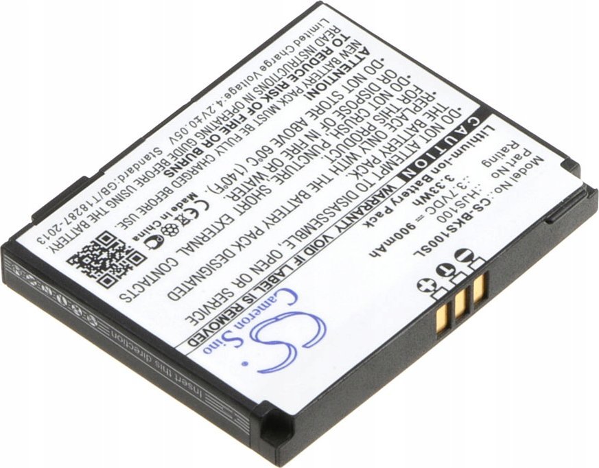 Bateri Li ion për GPS Becker HJS 100 HJS 100 Map Pilot, 3.7V, 900mAh
