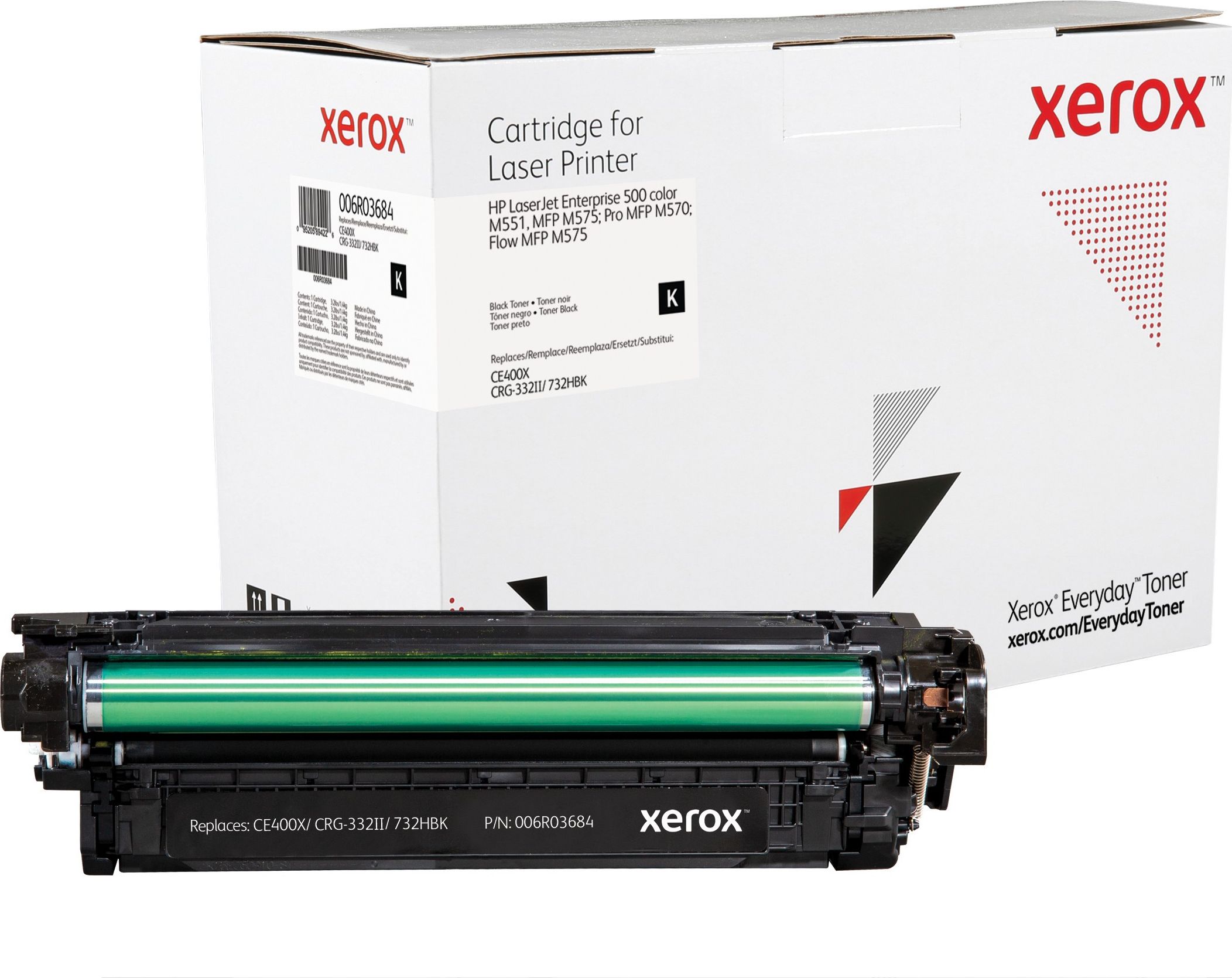 Tonera lazer Xerox Everyday CE400X 006R03684, i zi