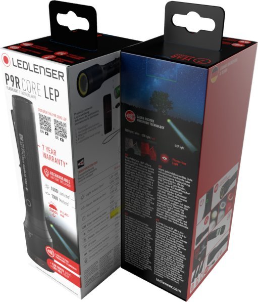 Dritë dore Ledlenser LEP Torch White, 75 deri 1000 lm, 176 mm, e bardhë