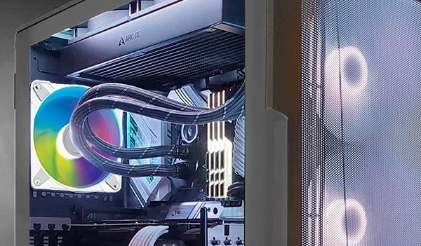 Ftohës Arctic P12 PWM PST A-RGB 0dB, 120 mm, i bardhë