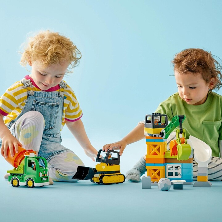 Set LEGO® DUPLO® 10990 Construction site, 61 pjesë
