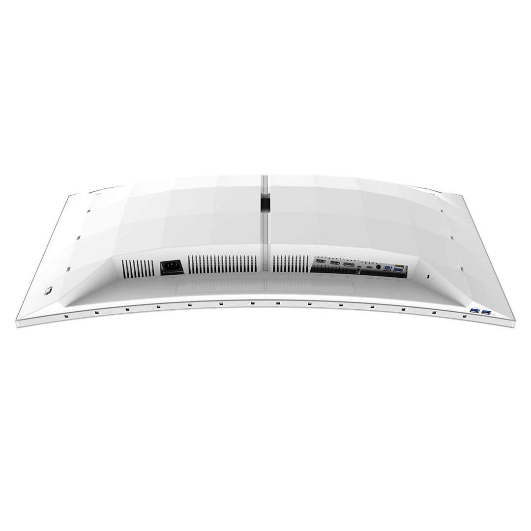 Monitor Philips 34M2C8600/00, 34", OLED, i bardhë