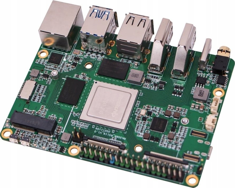 Kompjuter një-përdorimësh Radxa ROCK 5 Model B, 16GB RAM, 8-bërthamor, jeshile