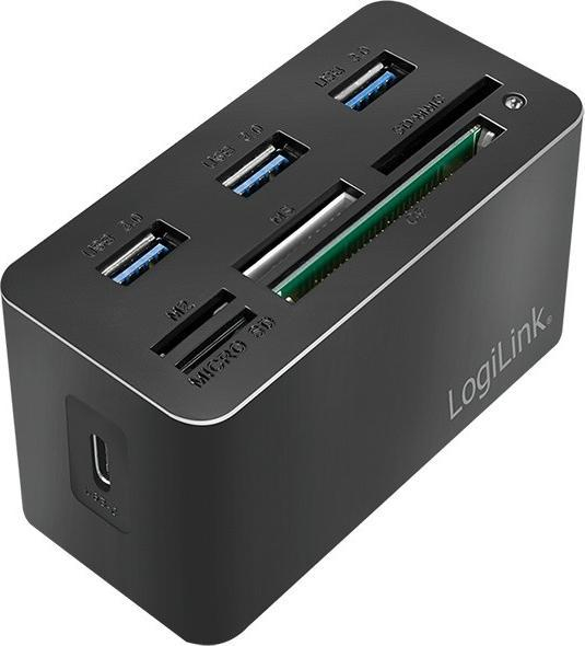Docking station LogiLink CR0046, USB 3.2 Gen 1, 8 porta, i zi