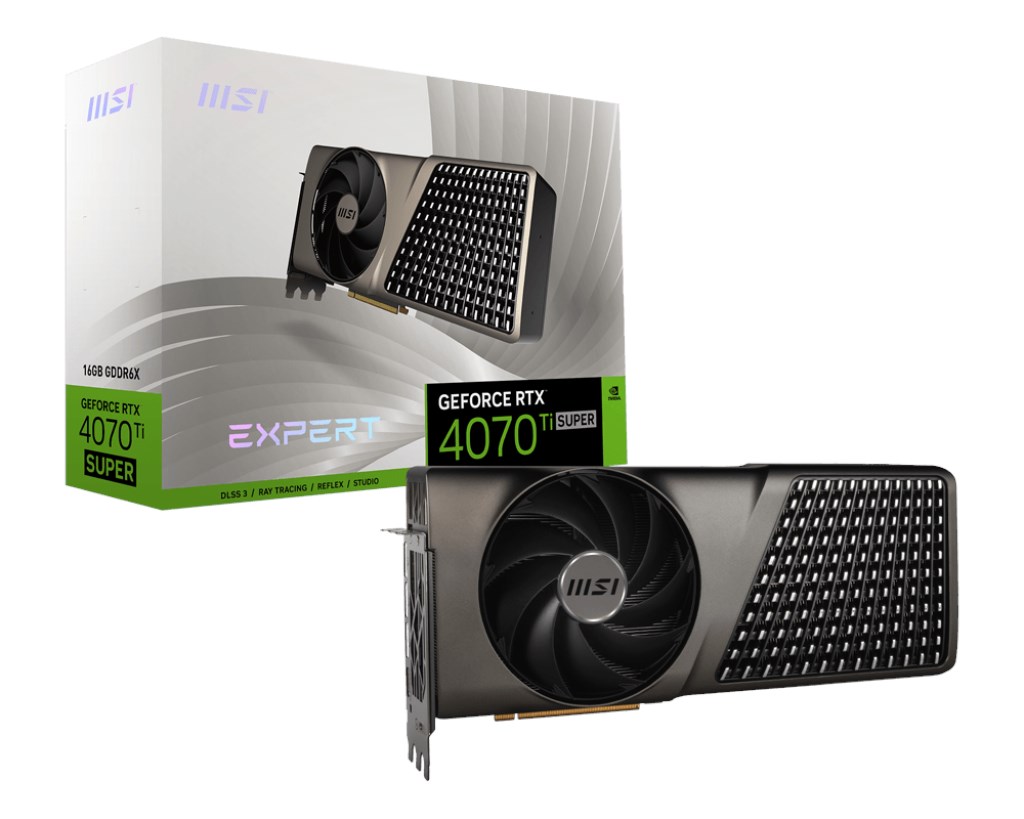 Kartelë grafike MSI GeForce RTX 4070 Ti SUPER Expert 16GB GDDR6X