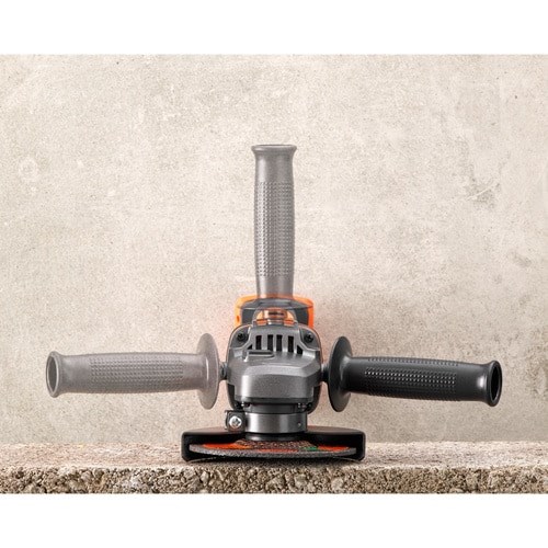 Mulli këndor Black&Decker BCG720N, me bateri 18V, disk 125mm, zi portokalli