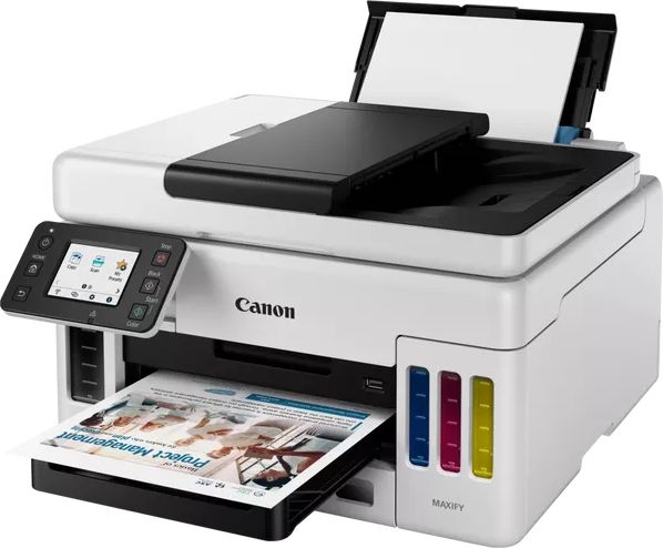 Pajisje multifunksionale Canon Maxify GX6050, inkjet MegaTank, A4, gri
