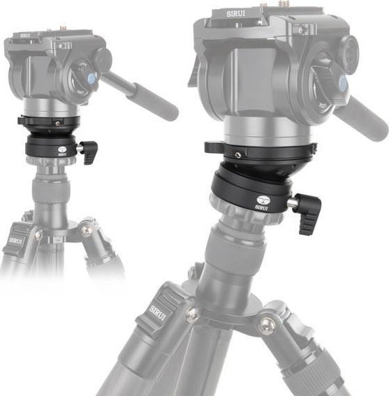 Bazë stabilizuese Sirui LE-60, platformë 60 mm, kapacitet 27 kg, e zezë
