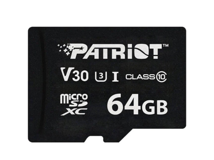 Kartë e memories Patriot Memory VX Series, MicroSDXC, 64 GB, Class 10