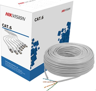 Kabllo rrjeti Hikvision Cat6, 23AWG UTP, 305m, i bardhë