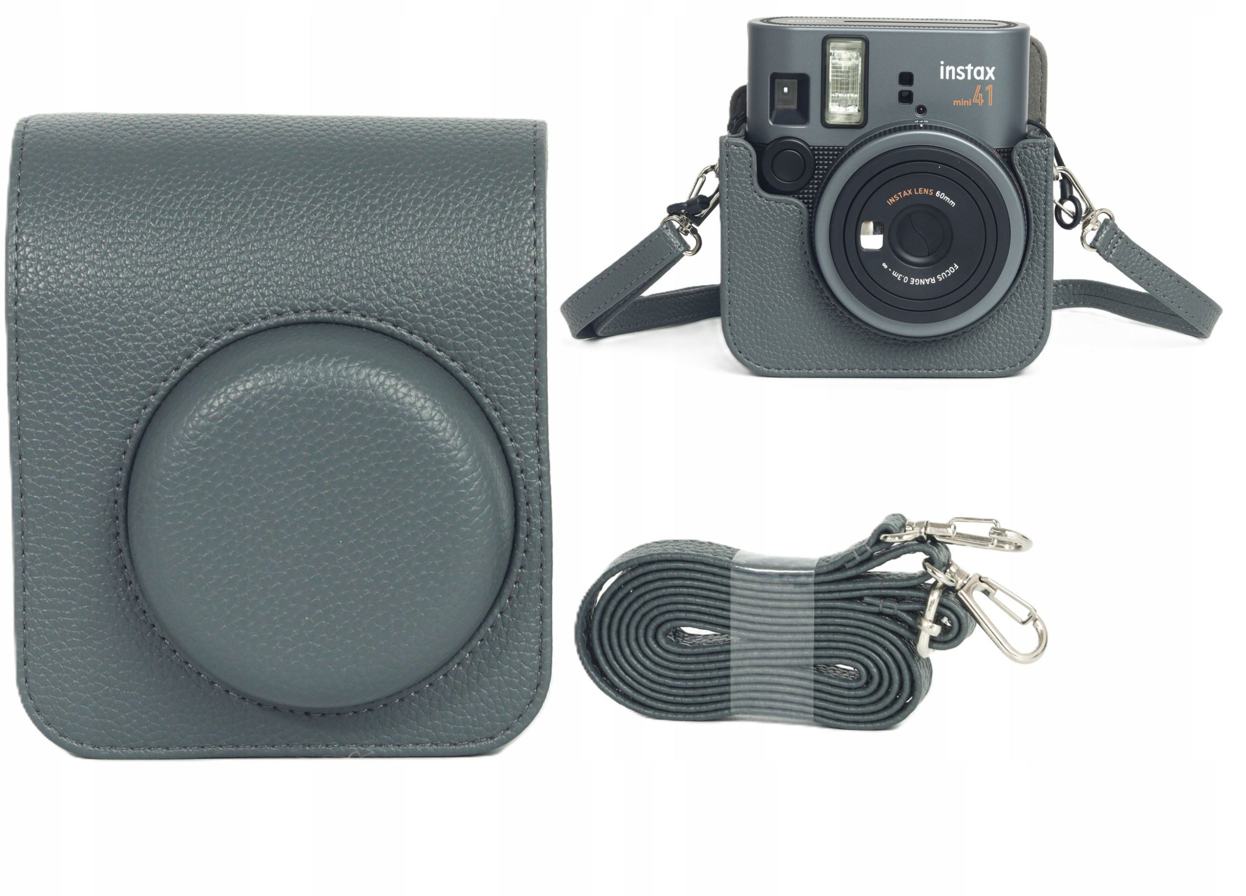 Çantë mbrojtëse LoveInstant Pouch për Fujifilm Instax Mini 41, pouch case, gri