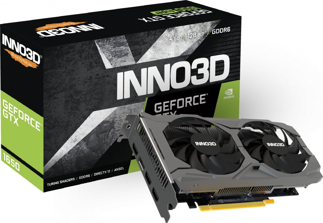 Kartelë grafike Inno3D GeForce GTX 1650 Twin X2 OC V3 4GB GDDR6