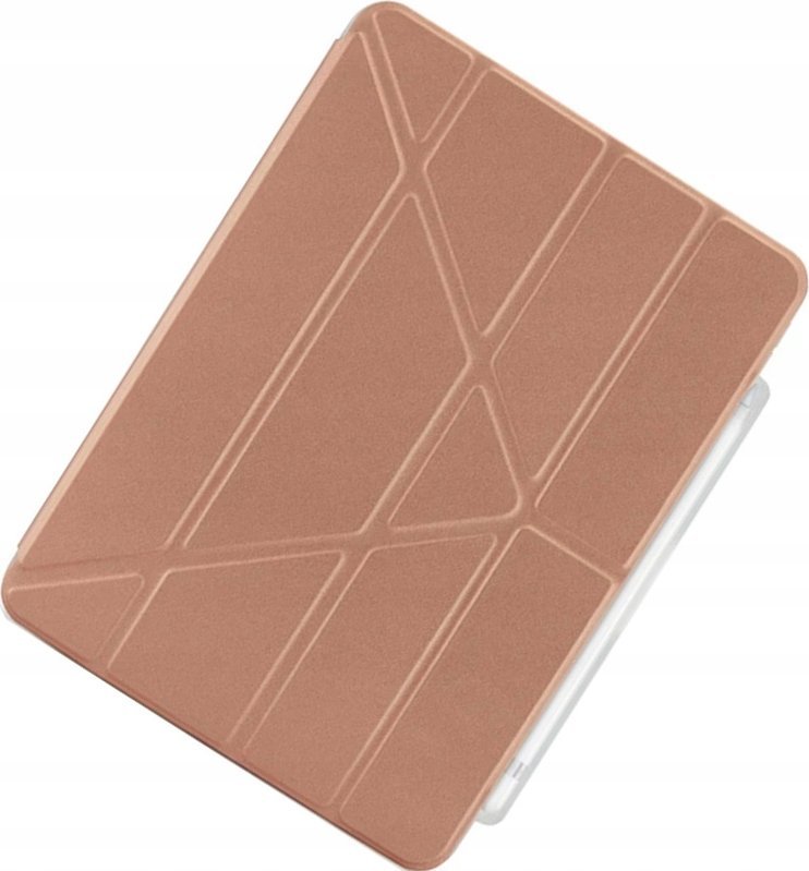 Mbulesë tablet Pipetto Origami No3 për iPad 10.9, gjenerata e 10, me mbajtëse Apple Pencil, rozë gold