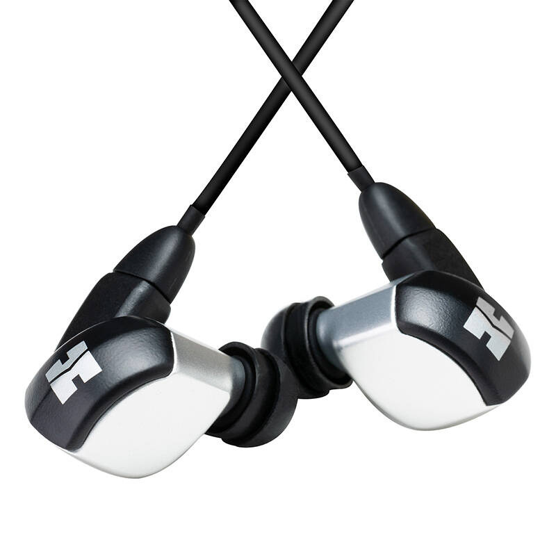 Kufje in ear HiFiMAN RE2000 Pro, kabllo e shkëputshme, argjendi e zezë