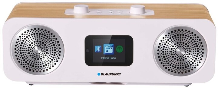 Радио Blaupunkt IR50DAB, бело/кафеаво