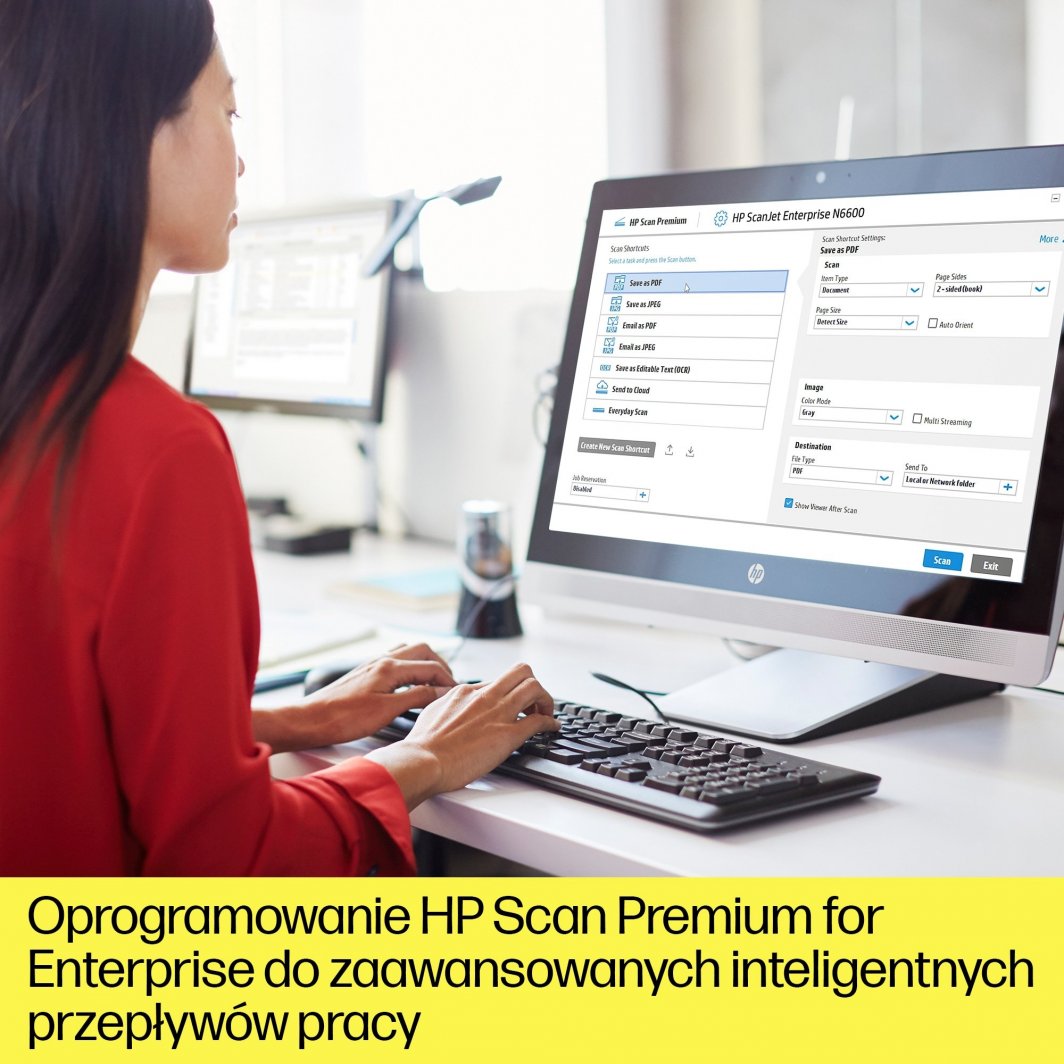 Skaner HP ScanJet Enterprise Flow N6600 fnw1