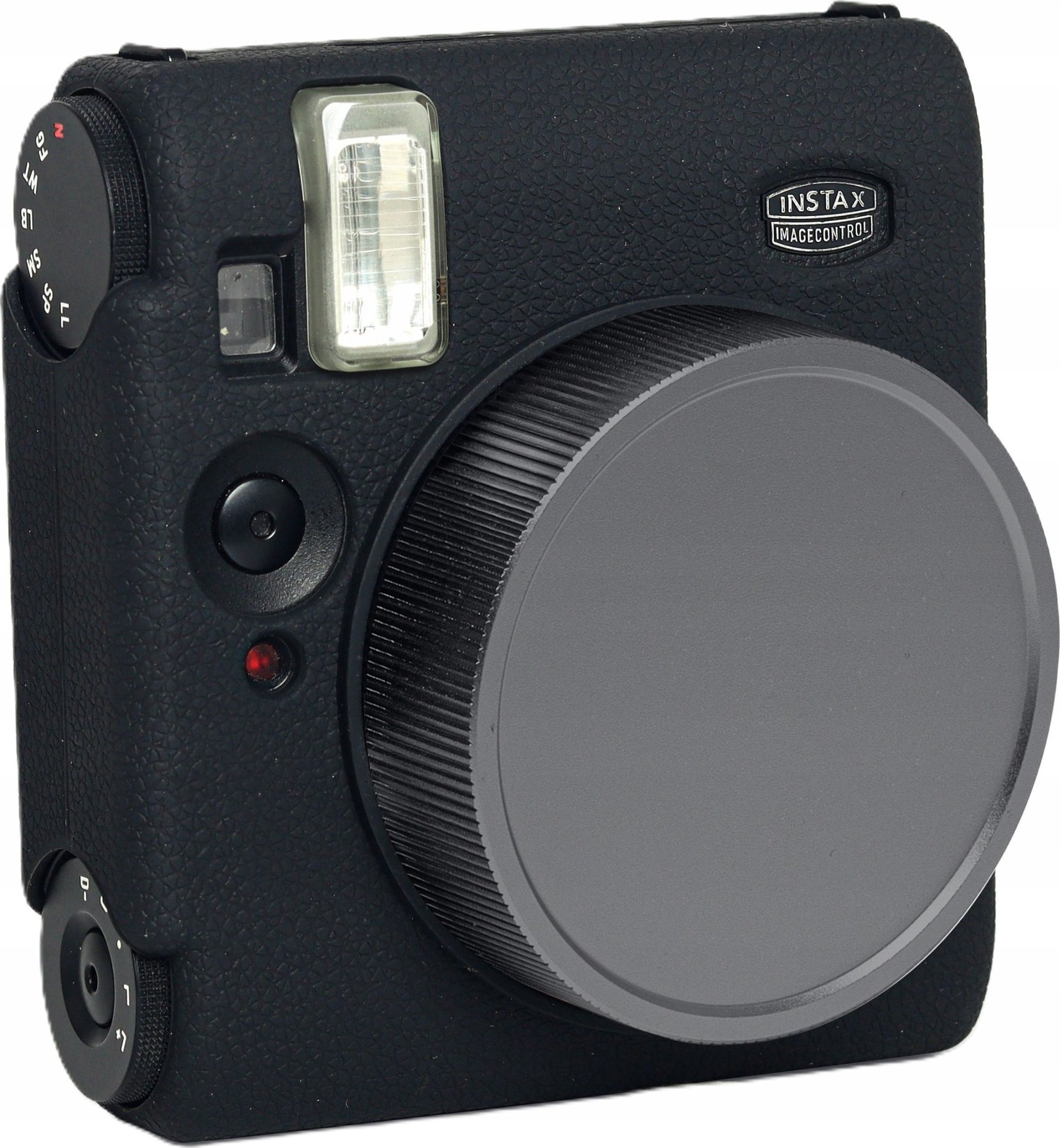 Mbulesë silikoni LoveInstant për Fujifilm Instax Mini 99, pouch mbrojtës, e zezë