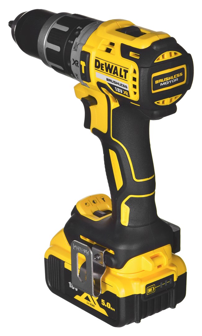Set veglash pa kabllo Dewalt DCK266P2T QW, 18V, 2x 5.0Ah, i verdhë