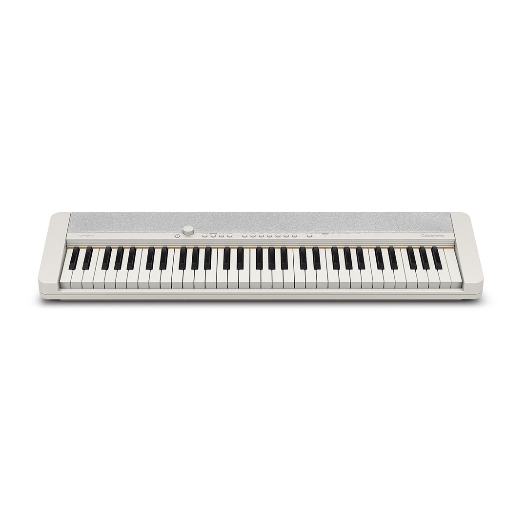Tastierë Casio Casiotone CTS1, 61 taste, Bluetooth, e bardhë