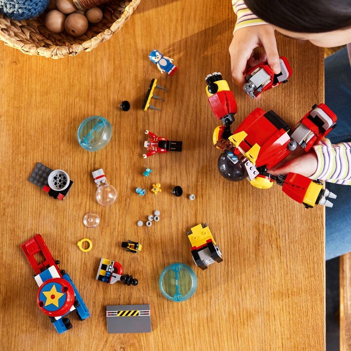 Lodër LEGO® Sonic the Hedgehog™ 76993 Sonic vs. Death Egg Robot Dr. Eggmana