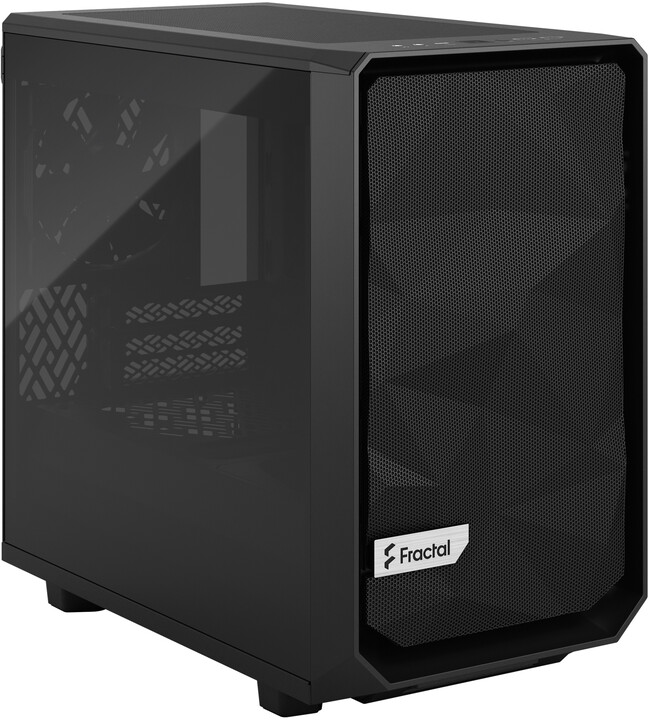 Куќиште за компјутер Fractal Design Meshify 2 Nano Black TG Dark Tint