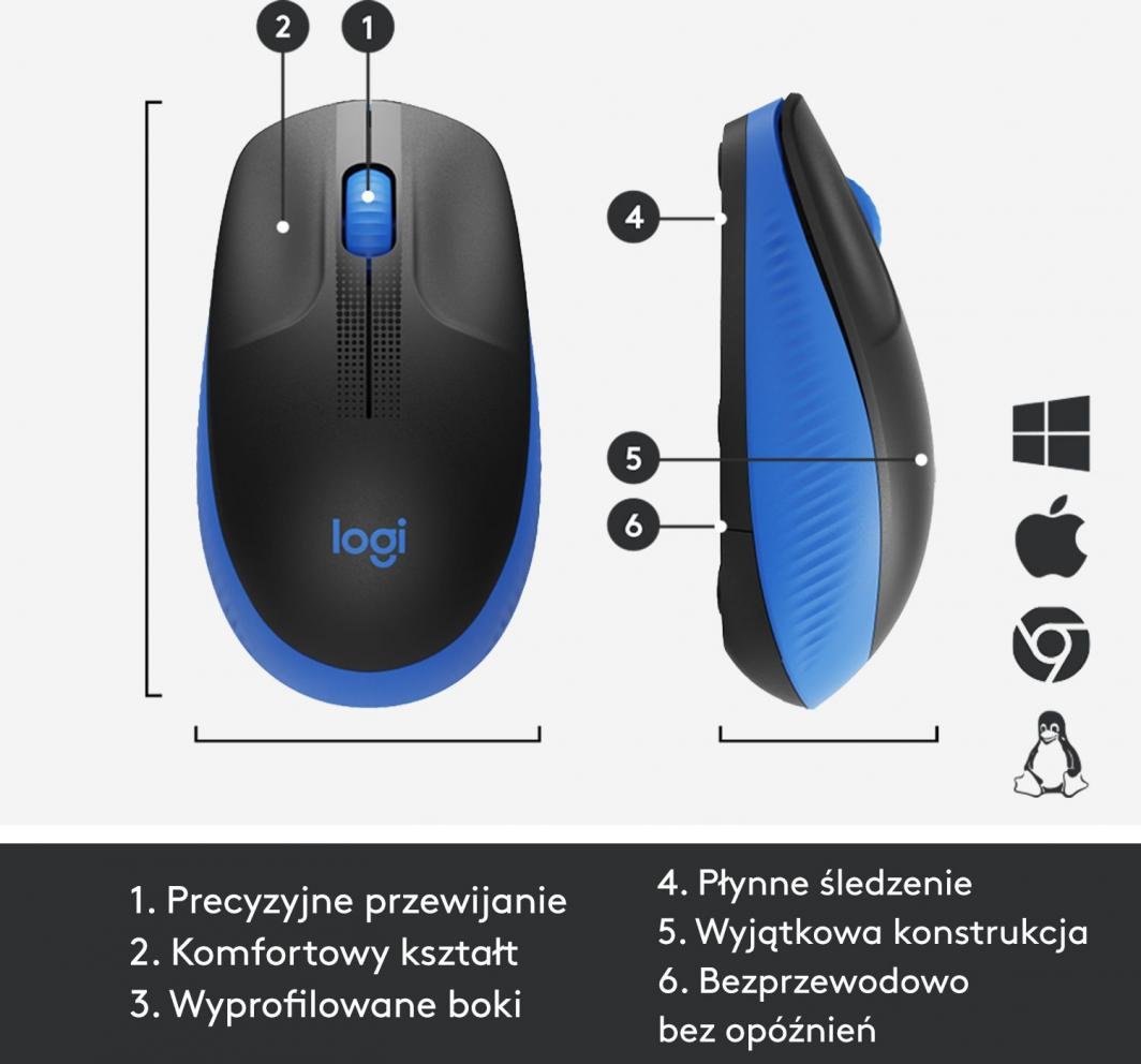 Maus Logitech M190 (910-005907)