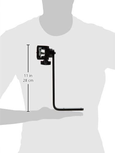 Mbajtëse muri për kamera Manfrotto 356, alumini, kapacitet 2.5 kg, e zezë