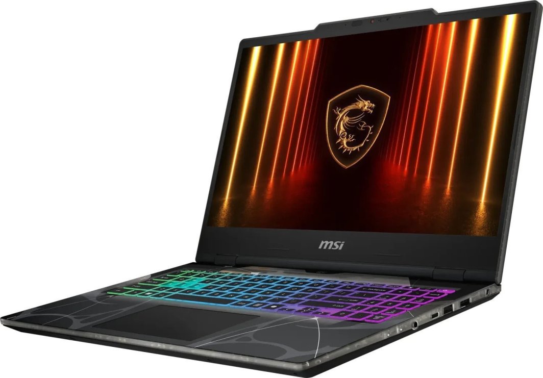 Laptop MSI Cyborg 15 B13W, 15.6", Intel Core i5-13420H, 16GB DDR5, 512GB SSD, NVIDIA GeForce RTX 5060 8GB GDDR7, i zi