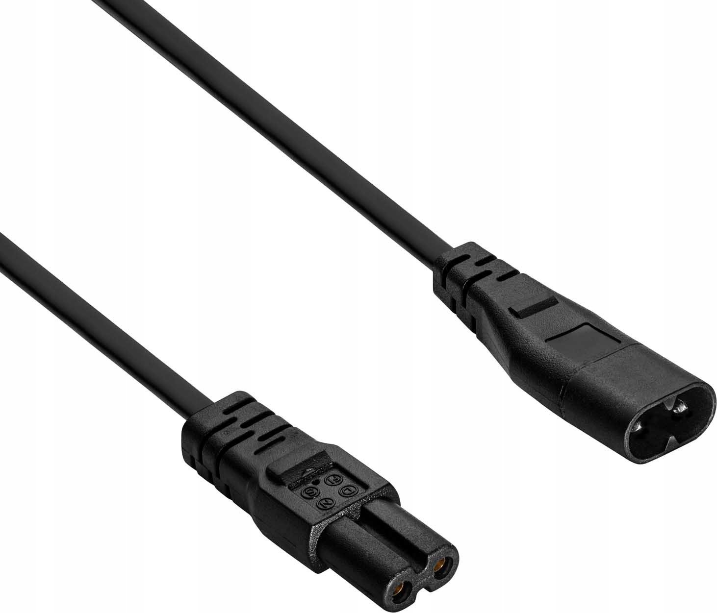 Kabllo rryme Akyga Current, 1.5m, IEC, e zezë