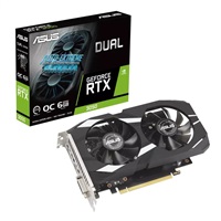 Kartelë grafike ASUS NVIDIA GeForce Dual RTX 3050 OC Edition 6GB, RTX 3050, 6GB GDDR6, 1xDP, 1xHDMI, 1xDVI