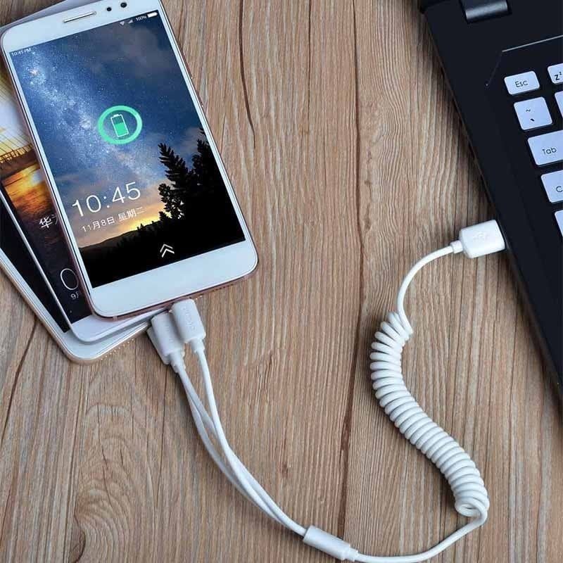 Karikues Dudao R7, 2x USB-A, 2.4A, i zi