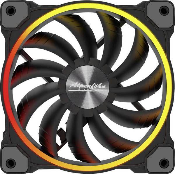 Ftohës Alpenfohn Wing Boost 3 ARGB, 140 mm, i zi