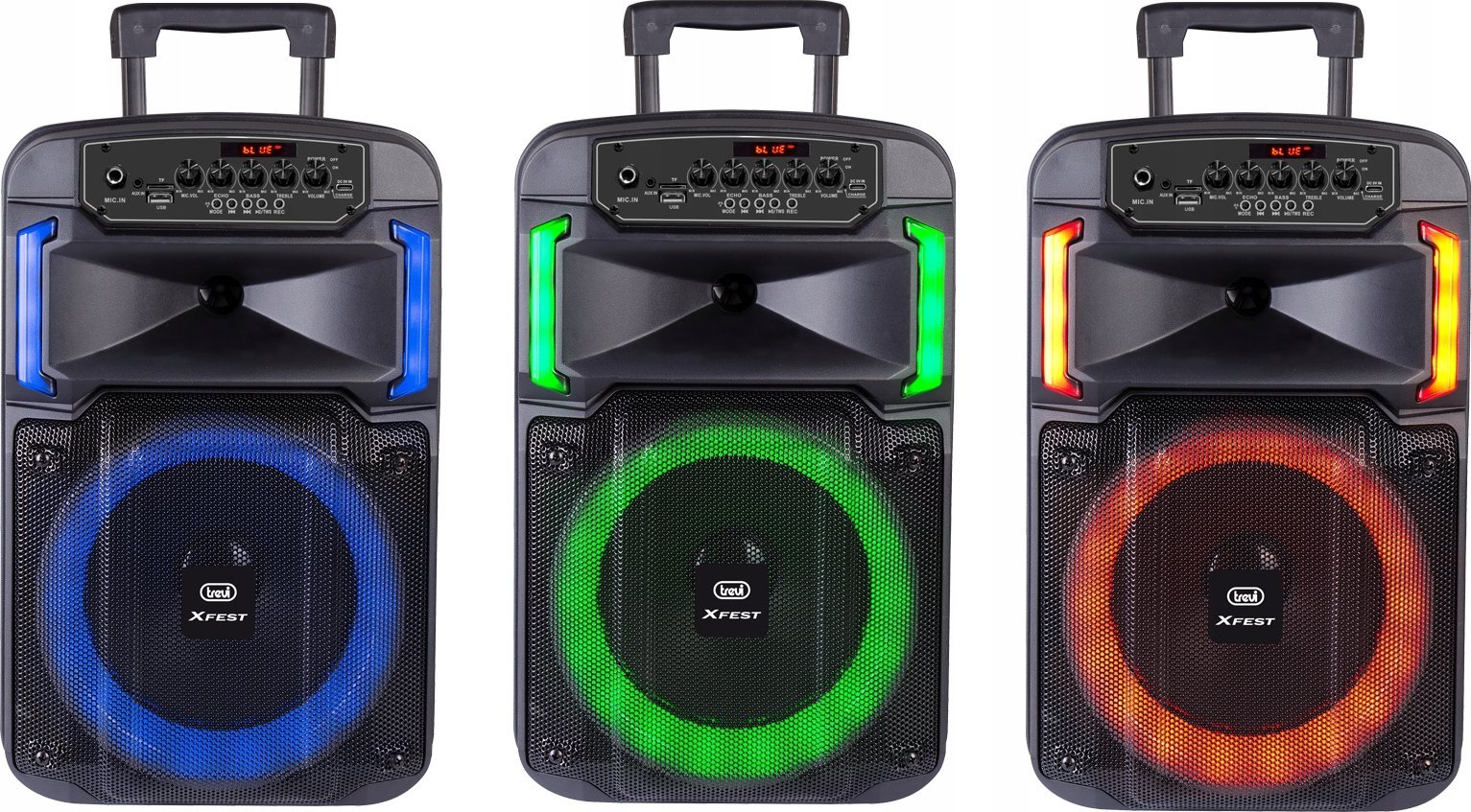 Boks portativ Trevi Xfest XF 370 KB, 25W, Bluetooth Wireless, i zi