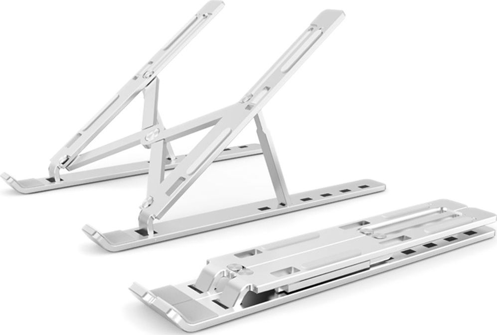Држач за лаптоп Mozos N3 SV, алуминиум, капацитет 8 kg, сребрен