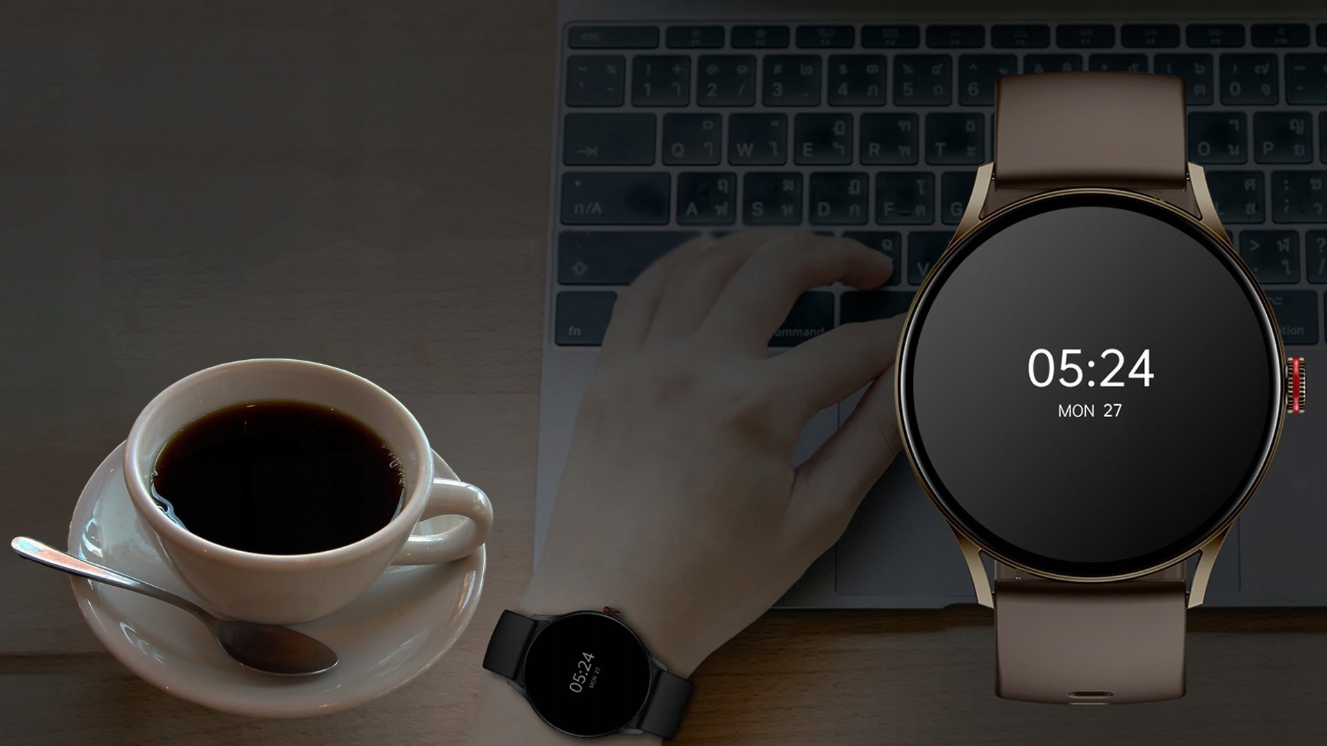 Smartwatch Imiki TG1, Bluetooth, monitorim aktiviteti, kafe