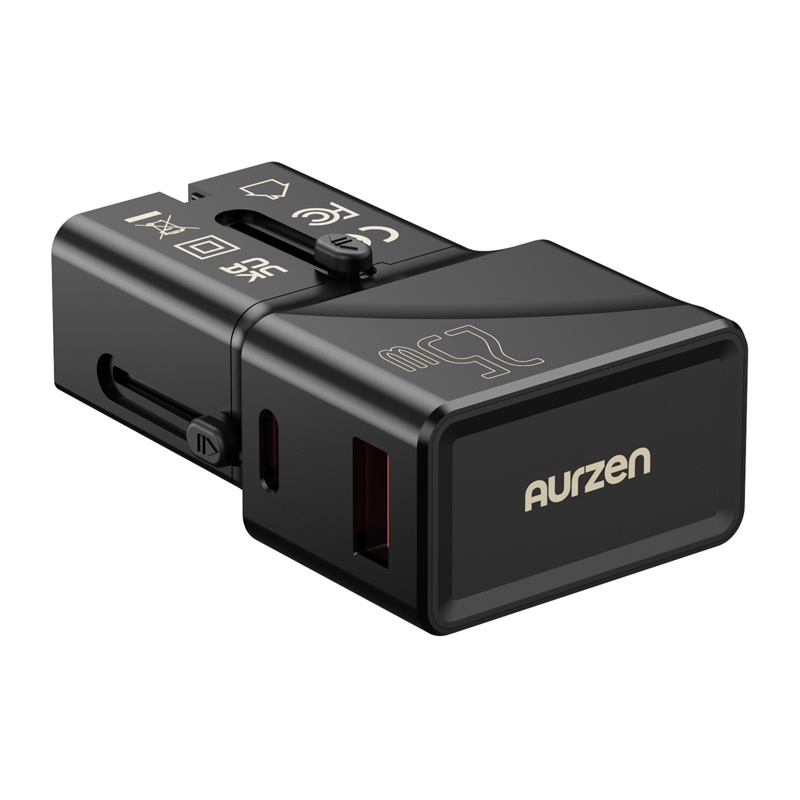 Projektor portativ AURZEN Zip, HD 720p, 100 ANSI lumens, metalik