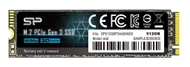 Disk Silicon Power P34A60 M.2, 512GB, PCI Express SLC NVMe