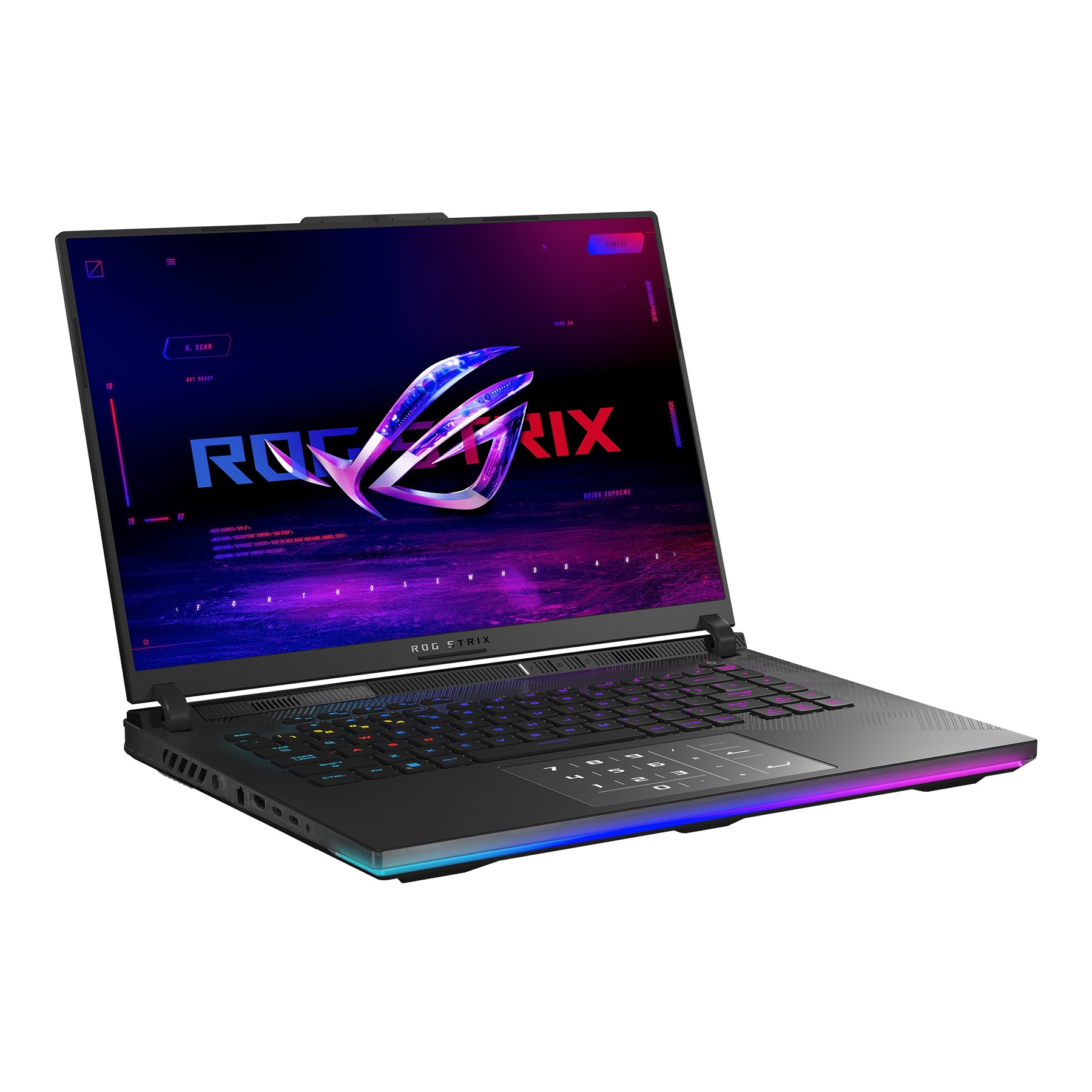 Laptop ASUS ROG Strix SCAR 16 G634JZR, 16", Intel Core i9-14900HX, 32GB RAM, 2TB SSD, NVIDIA GeForce RTX 4080, i zi