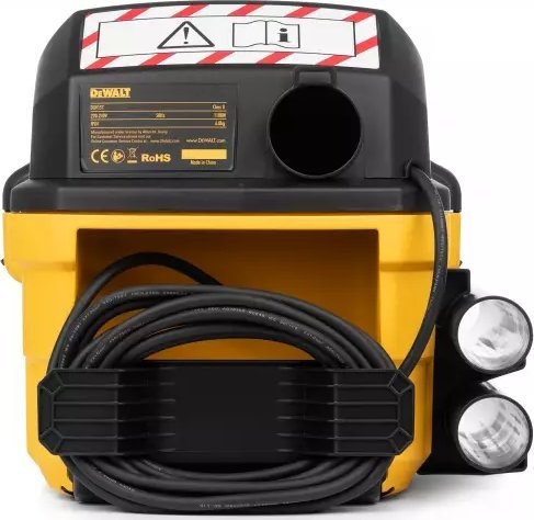 Fshesë industriale Dewalt DXV15T, 15L, 1100W, e verdhë e zezë